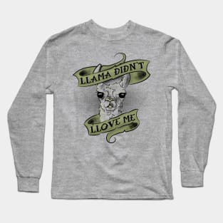 Llament of the Llama Long Sleeve T-Shirt